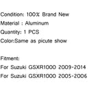 Aluminum Replacement Radiator Cooler for SUZUKI GSXR1000 2009-2014 12 2005-2006 Generic