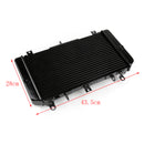 Aluminum Radiator Cooler For Kawasaki Z1000 2003-2006 2004 2005 03-06 Black Generic