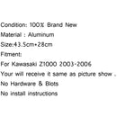 Aluminum Radiator Cooler For Kawasaki Z1000 2003-2006 2004 2005 03-06 Black Generic