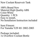 Radiator Coolant Overflow Tank Coolant Reserve Bottle For Yamaha YZF-R1 02-03 Generic