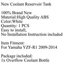 Radiator Coolant Overflow Tank Coolant Reserve Bottle For Yamaha YZF-R1 09-2014 Generic