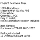 Coolant Radiator Overflow Tank Coolant Reserve Bottle For Yamaha YZF-R1 15-24 Generic