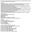 Drive Belt For Arctic Cat 0627-102 0627-036 0627-044 Ski-Doo417300155 Snowmobile Generic