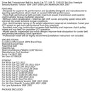 Drive Belt For Arctic Cat Snowmobile 0627-069 TZ1 Z1 LXR Ski-Doo 300F 417300326 Generic