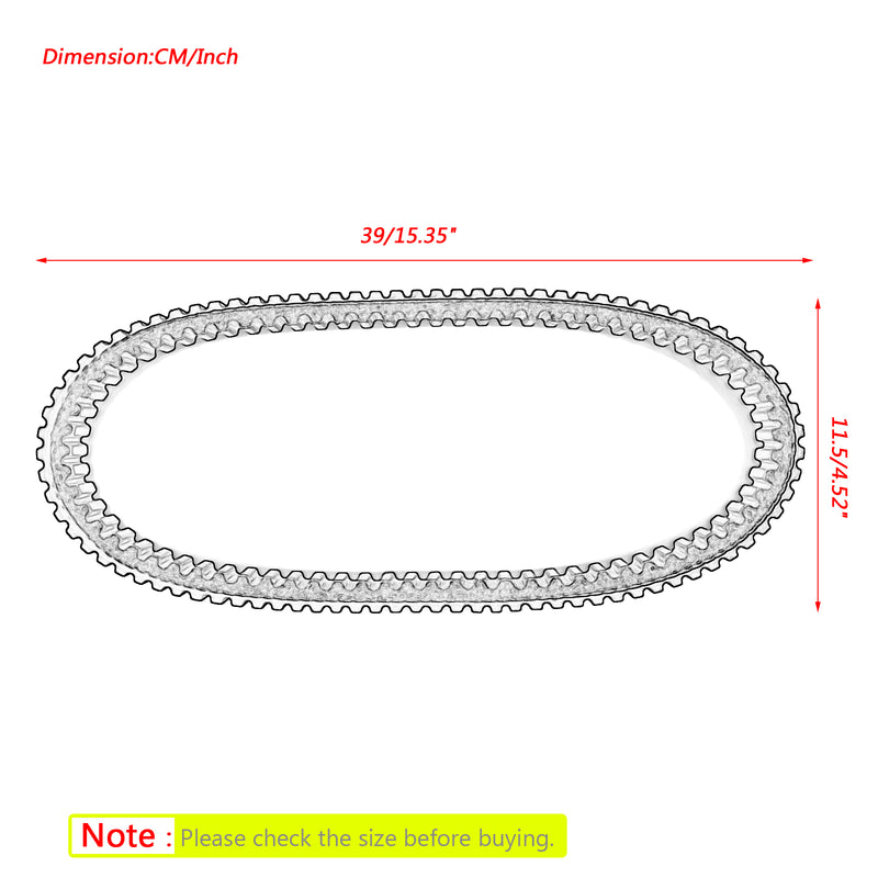 Drive Belt For Bombardier Mini DS50 2-strokes DS90 4-strokes 02-06 A23100117000 Generic