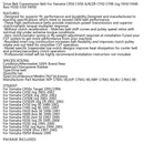 Drive Belt For Yamaha Jog 50 90 Scooter 1989-2005 3WF-17641-00 3KJ-17641-00 Generic