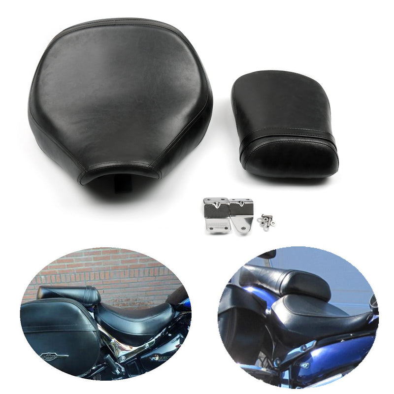 For Honda Shadow Spirit VT750 ACE VT750C VT750CD Front Rear Cushion Pad Seat Generic