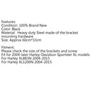 Solo Seat+Spring Mounting Bracket Kit For Sportster XL 883 1200 Generic