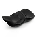 1997-2006 Harley Flht Electra Glide Standard 2-Up Leather Seat Saddle Black