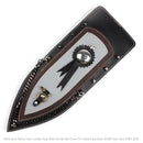 2004-2016 Harley Sportster XL883 Solo Seat Leather Plain Rear Fender Bib Cover