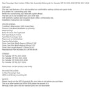 Rear Passenger Seat Cushion For Yamaha YZF R1 R1M R1S 15-18 2CR-24750-00 Generic