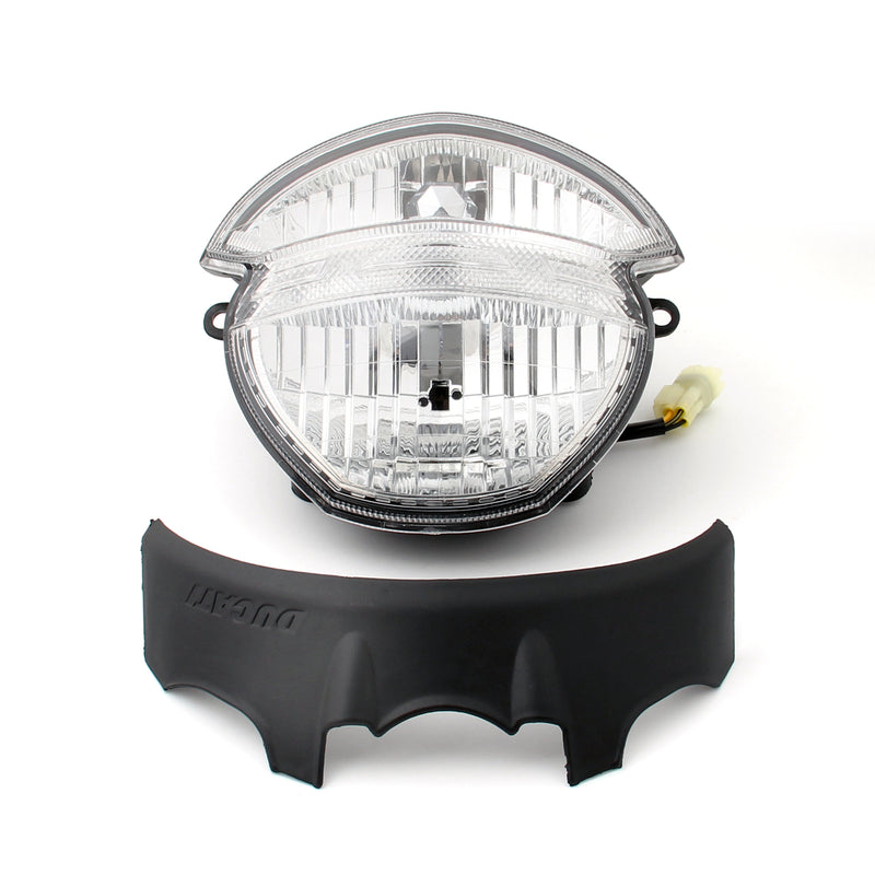 Ducati Monster 659 696 795 796 M1000 Front Headlight Headlamp+Guard