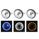 6.3 Round Halogen Headlight Retro For Cafe Racer Bobber Custom Chopper