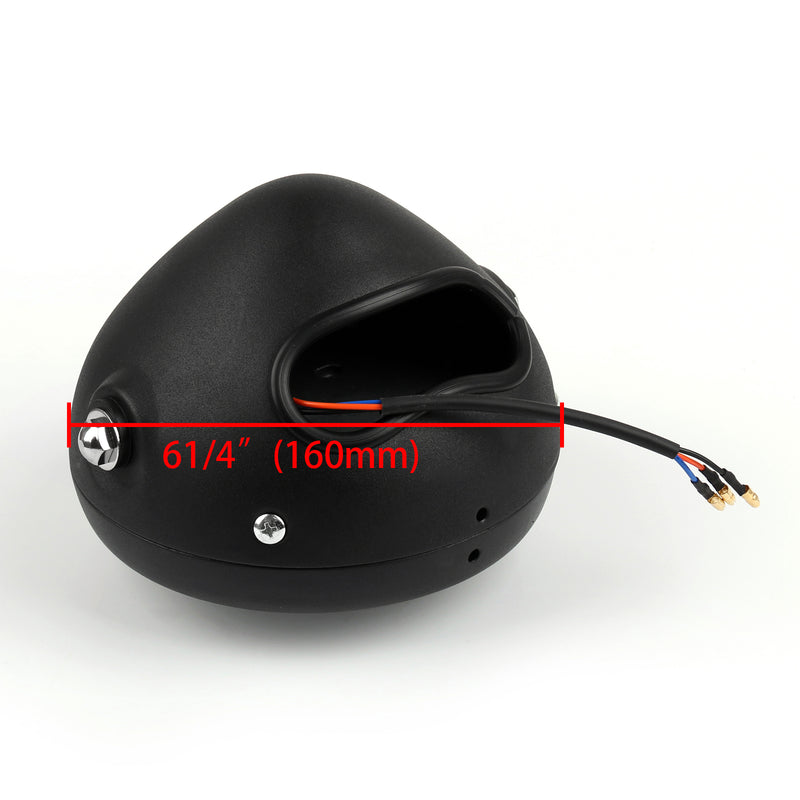 5.75" 5 3/4" Motorcycle Universal LED Headlight High Low Beam Headlamp for Chopper Bobber Cafe Racer Generic