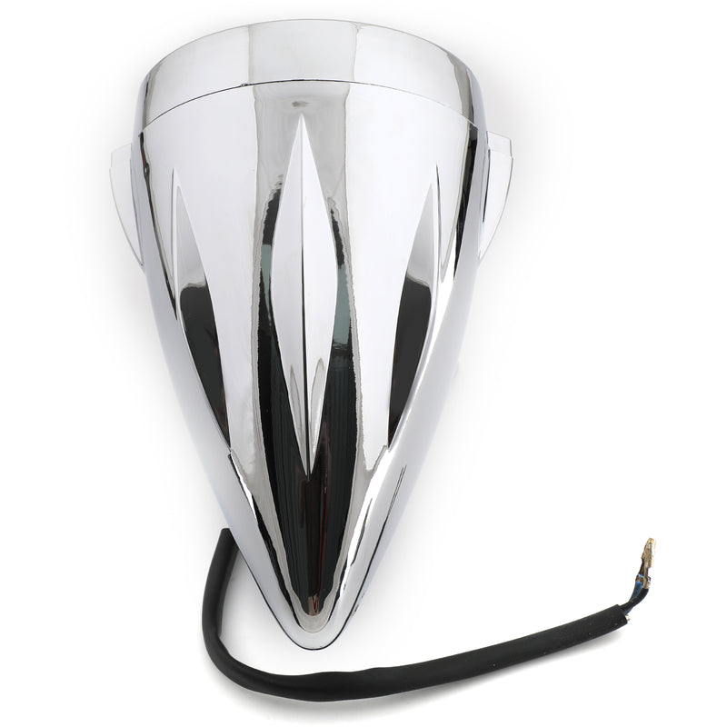 Bullet Headlight Lamp 4 3/4 Motorcycle For Harley Chopper Bobber Custom Generic