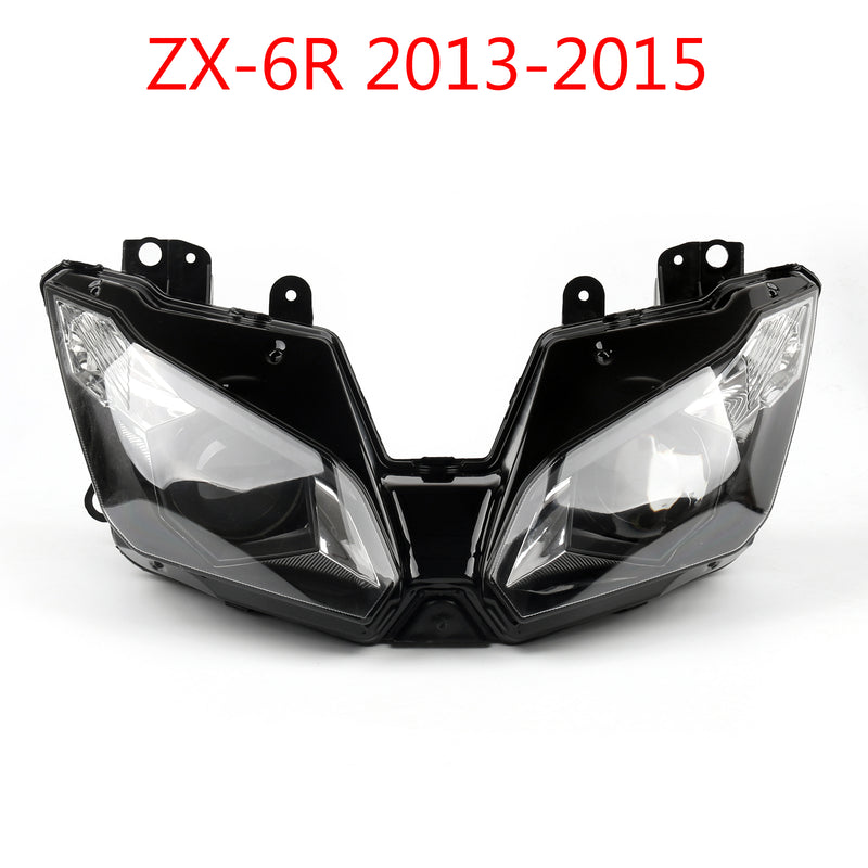 Motorcycle Headlight Head Light For Kawasaki Ninja 250R 300R Z750 Z800 Z1000 Generic