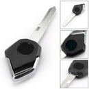 Motorcycle Blade Blank Key Left Groove For Kawasaki ZX1000 Ninja H2 H2R 17 18 Generic