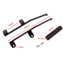 Black Windscren Bracket Mount Smartphone/GPS Holder for Honda NC750X 16-2020