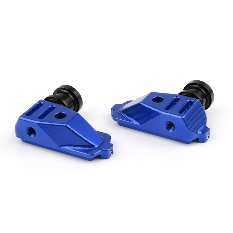 Motorcycle CNC Swingarm Spool Adapters / Mounts For Honda CBR5R 214-215 Blue
