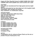 Aluminum Engine Oil Filler Cap for BMW S1000RR S1000R S1000XR G310GS 09-18