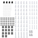 177PCS Motorcycle Sportbike Windscreen Fairing Bolts Kit Fastener Clips Screws