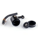 Universal Moto Master Cylinder Fluid Oil Reservoir Front Brake Clutch Tank Black Generic
