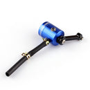Universal Moto Master Cylinder Fluid Oil Reservoir Front Brake Clutch Tank Blue Generic