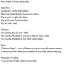 Rear Brake Caliper Assembly 43250-HN1-006 For Honda TRX400EX Sportrax 400 EX 2x4 Generic