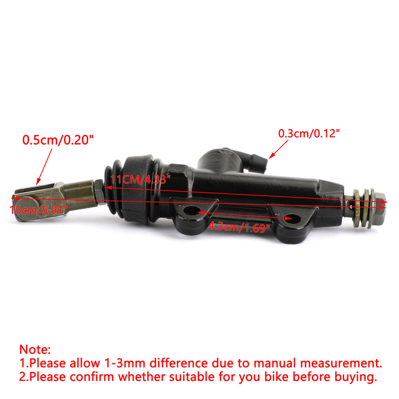Rear Brake Master Cylinder Pump For KTM RC125 RC200 200 125 DUKE RC390 390 Duke Generic
