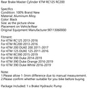 Rear Brake Master Cylinder Pump For KTM RC125 RC200 200 125 DUKE RC390 390 Duke Generic