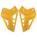 CNC Aluminum Heel Guards Rearset Plates Fit for Kawasaki Z900 ZR900 2017-2020 Generic