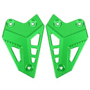 CNC Aluminum Heel Guards Rearset Plates Fit for Kawasaki Z900 ZR900 2017-2020 Generic