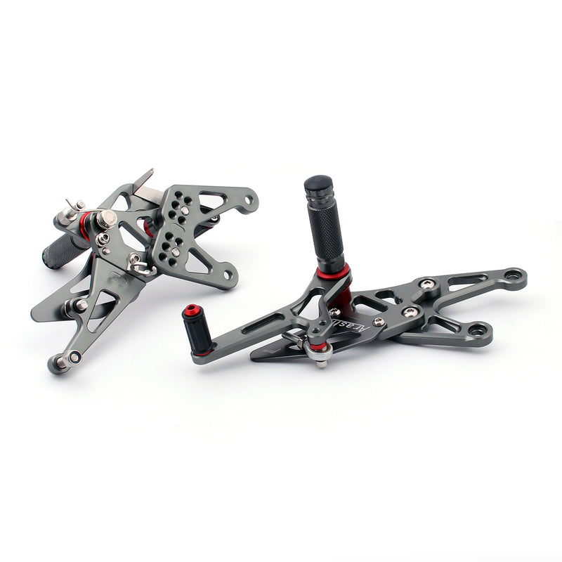 Rearset Rear set Footpegs Adjustable For Yamaha YZF 1000 R1 2007-2008 Generic