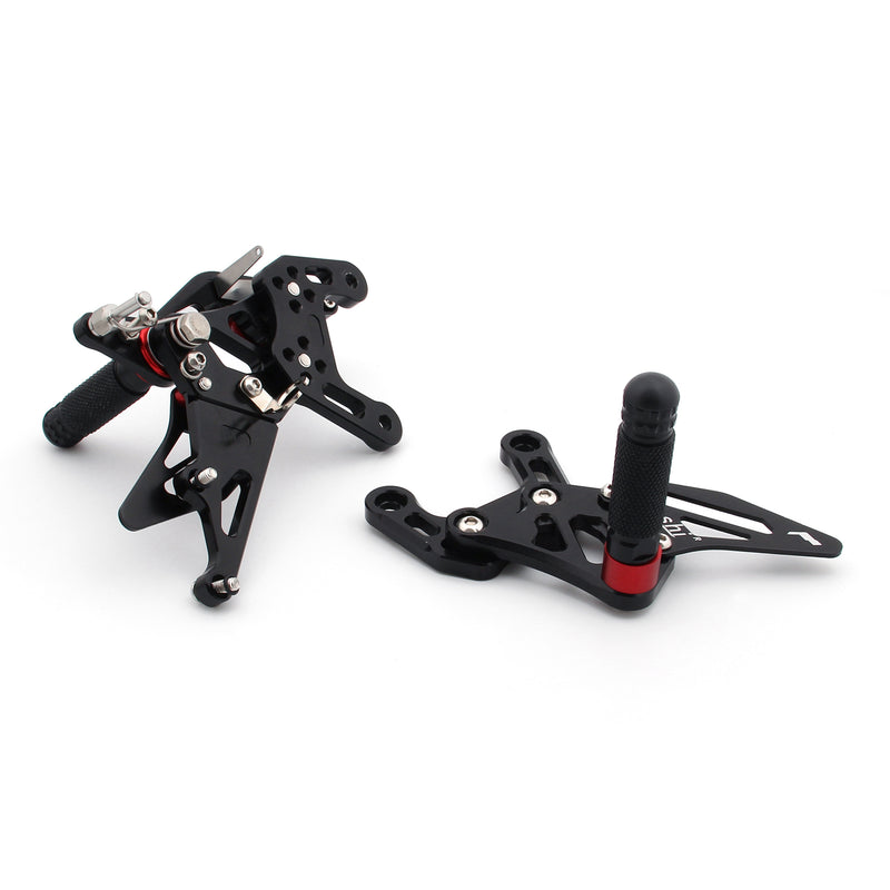 Rearset Rear set Footpegs Adjustable For Yamaha YZF 1000 R1 2009-2011 Generic
