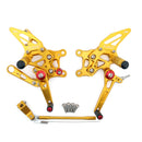 Rearset Rear set Footpegs Adjustable For Aprilia RSV4 2009-2011 Generic