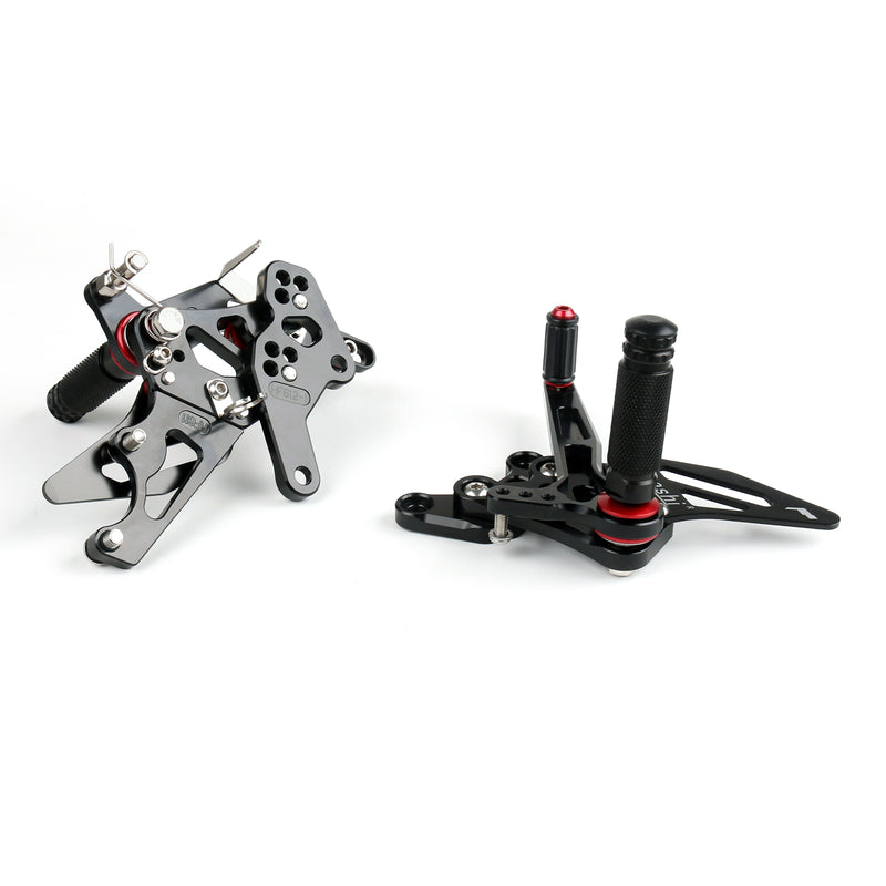 Rearset Rear set Footpegs Adjustable For Yamaha YZF R25 2014-2015 Generic
