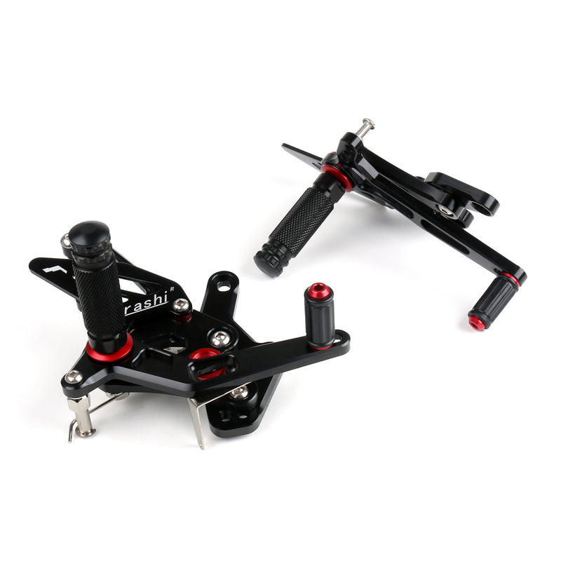 Rearset Rear set Footpegs Adjustable For Yamaha YZF R25 2014-2015 Generic