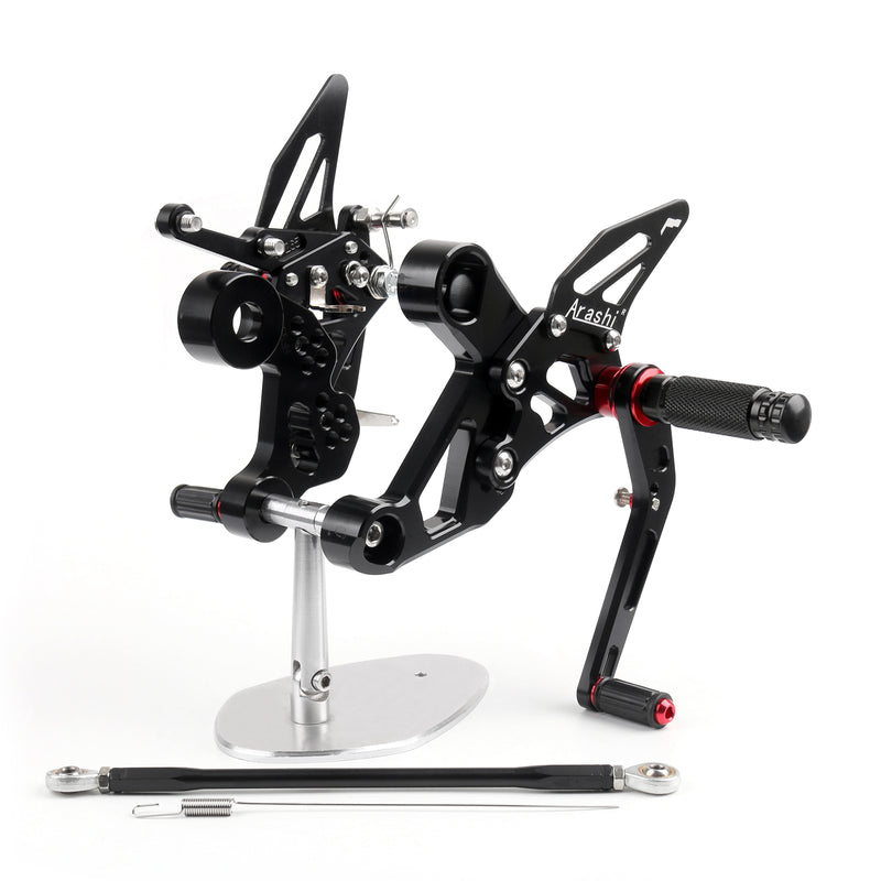 Racing Adjustable Rearsets Foot Pegs Rear Set For 2014 Yamaha MT-09 FZ-09 Generic