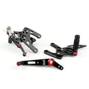 Adjustable Rearsets Footrests Footpeg Rear Set For Yamaha MT-10 FZ10 2017-2019 Generic
