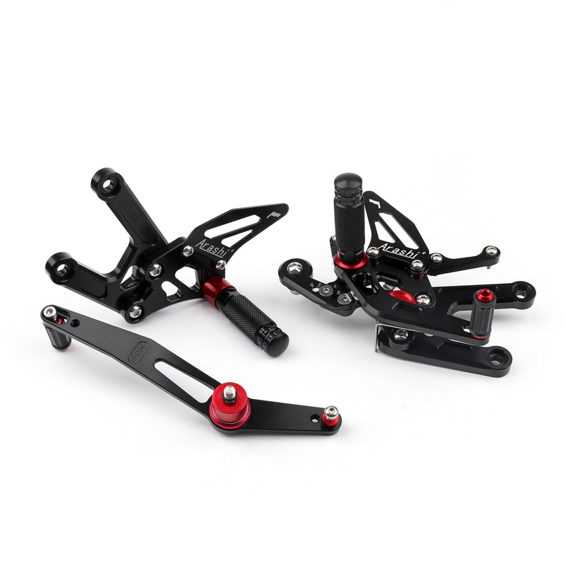 Motorcycle Adjustable Rearset Rearsets Foot Pegs For Yamaha Yzf R6 2020 Generic
