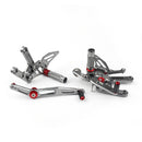 Motorcycle Adjustable Rearset Rearsets Foot Pegs For Yamaha Yzf R6 2020 Generic