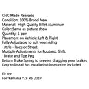 Motorcycle Adjustable Rearset Rearsets Foot Pegs For Yamaha Yzf R6 2020 Generic