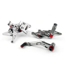 Rearsets Foot pegs Rear sets Footrest For Suzuki GSXR1000 GSXR 1000 17-23 Generic