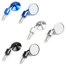 Universal Bar End Mirrors For Suzuki Honda Yamaha Kawasaki Aprilia Ducati BMW