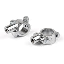 Motorcycle Bike 1 HandleBar 1MM Thread Mirror Mount Holder Clamp Adaptor 