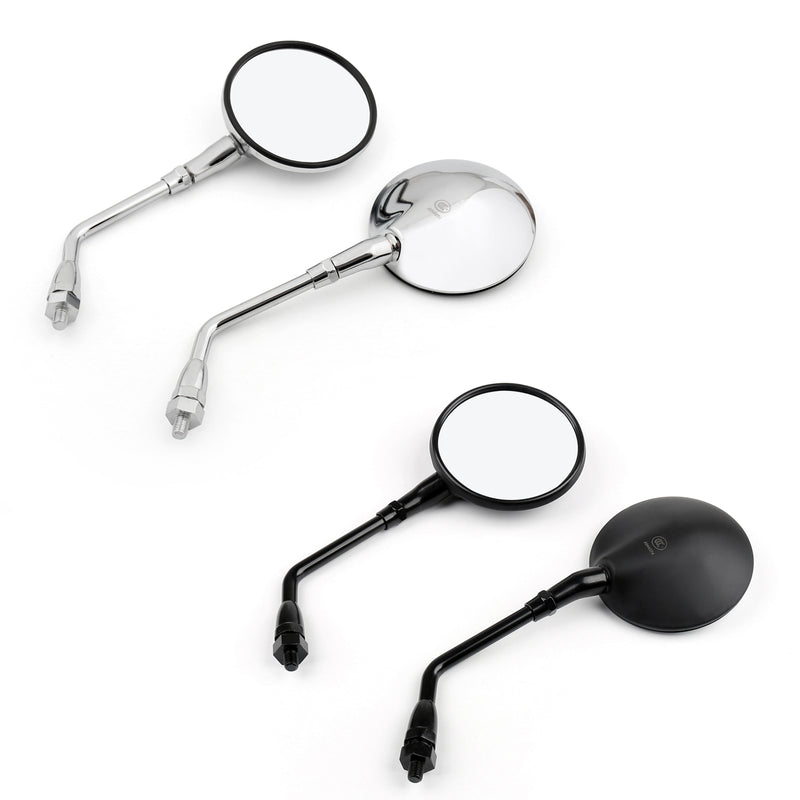 1 Pair Motorcycle Rearview Side Mirrors For Honda CB400SS VT750 CBF500 04-05