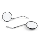 10mm Black Rear Side View Mirrors Fit Honda XR250 XR400 XR600 TLR200 XL100 Generic