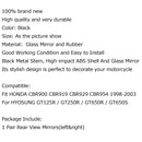 Left & Right Side Rear View Mirrors Black Fit for Hyosung GT 125R 250R 650R 650S Generic