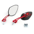 Universal 8mm 1mm Motorcycle Moto Spider Adjusted Rear View Side Mirrors