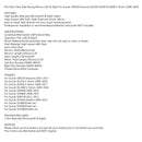 Black Rearview Side Mirrors For Suzuki GW250 Inazuma 14-17 DL250 V-Strom 06-18 Generic